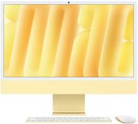 Моноблок Apple iMac 4.5K 24" (M4, 10C CPU, 10C GPU, 2024) 16 ГБ, 256 ГБ SSD, Yellow MWUW3