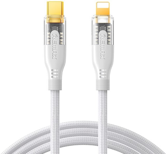 Кабель REMAX Fast charging for Type-C-iPh, RC-C171 C-L, 1200 mm, белый, 30W