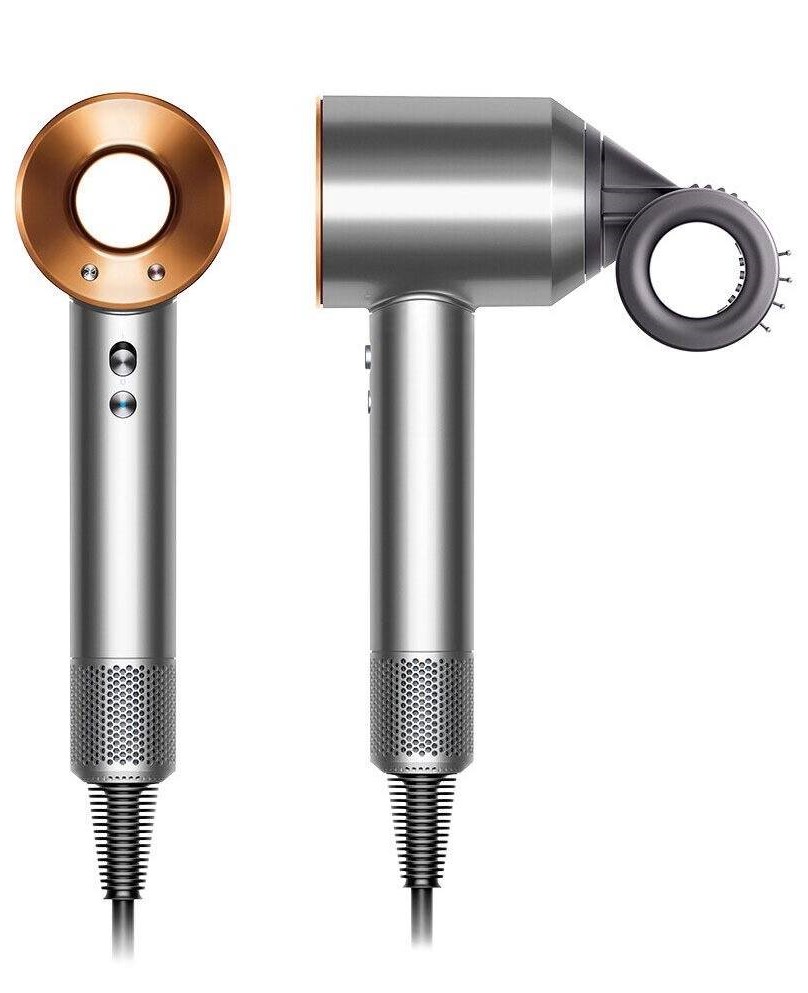 Фен Dyson Supersonic HD15, Bright nickel/Bright copper