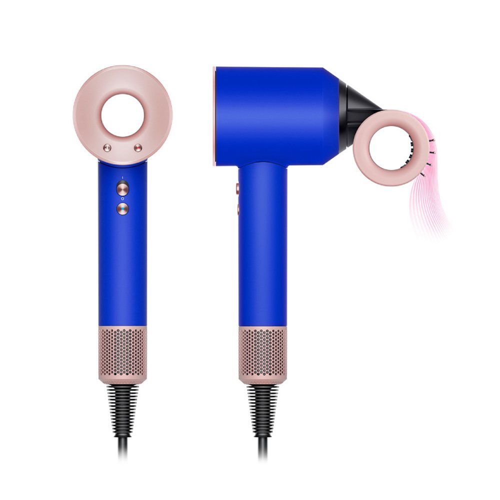 Фен Dyson Supersonic HD15, Blue/Blush с кейсом