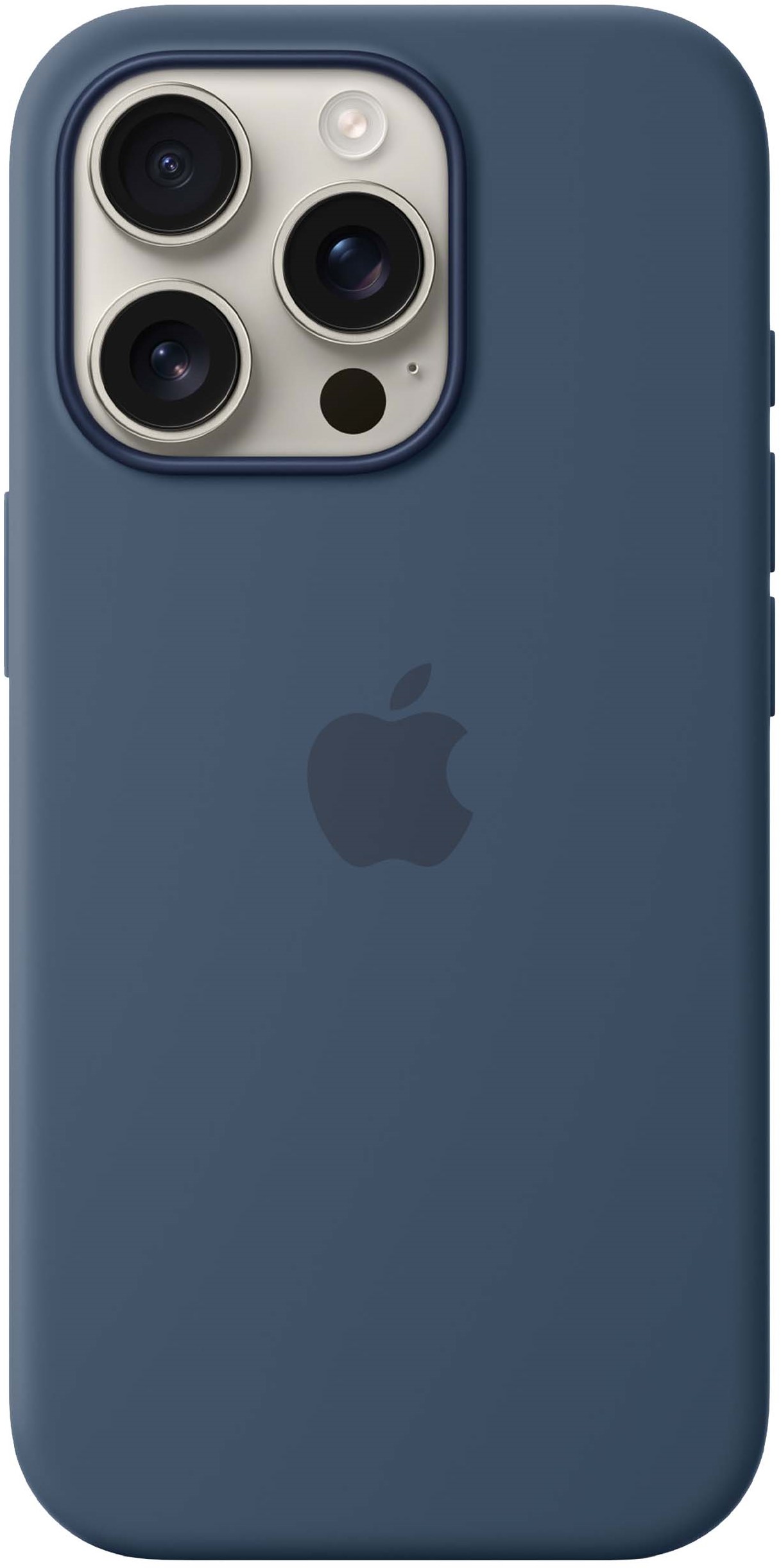 iPhone 16 Pro Silicone Case with MagSafe - Denim