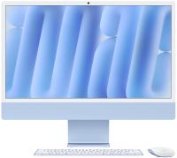 Моноблок Apple iMac 4.5K 24" (M4, 10C CPU, 10C GPU, 2024) 16 ГБ, 512 ГБ SSD, Blue MWV33