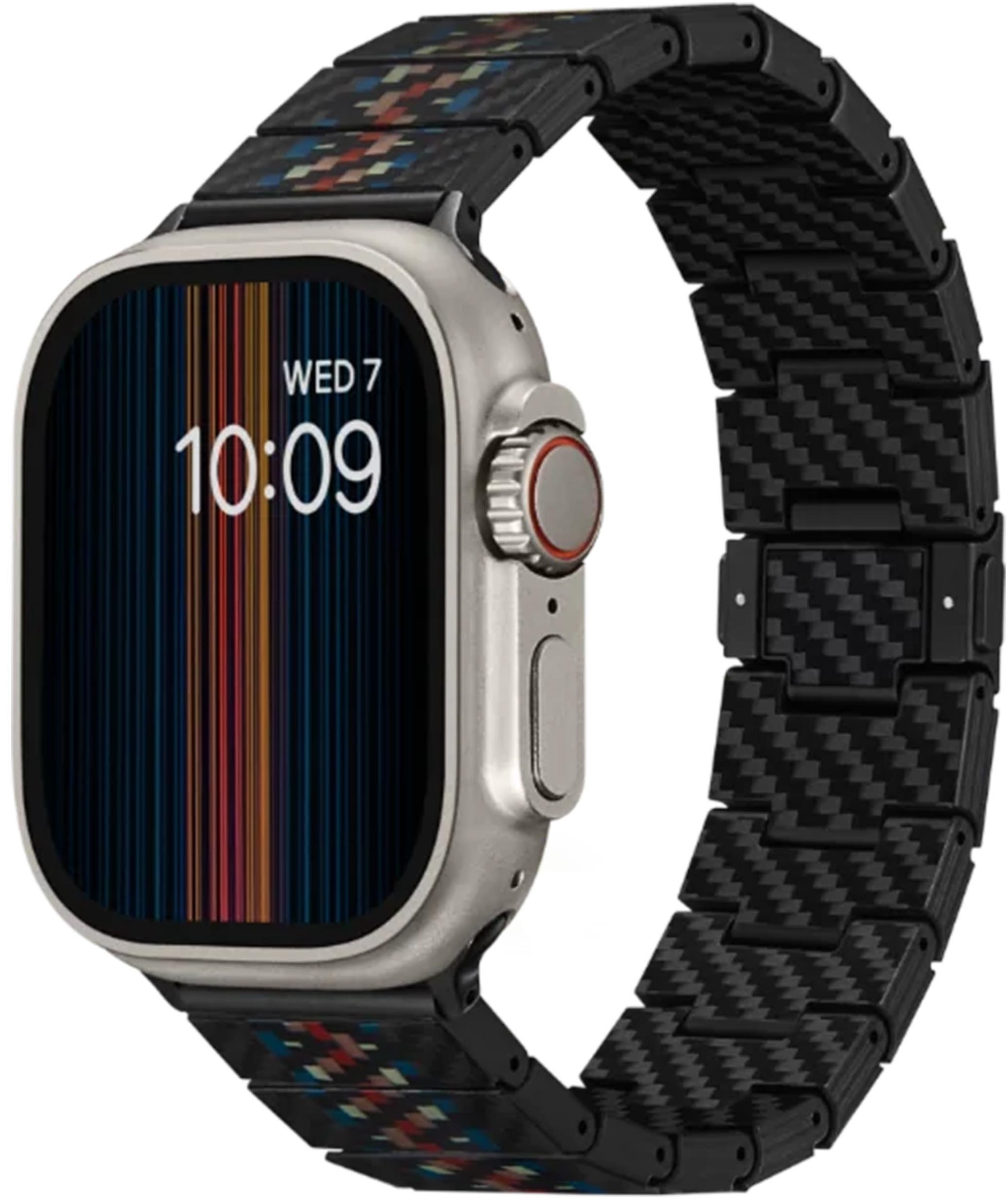 Браслет Pitaka Apple Watch Band Rhapsody Aramid & Carbon Fiber