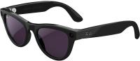 Ray-Ban Skyler (Gen 1) Глянцевый Чёрный с Прозрачно-Аметистовыми линзами