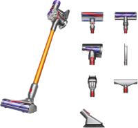 Пылесос Dyson V8 Absolute (SV25), Yellow/Nickel с нашей вилкой