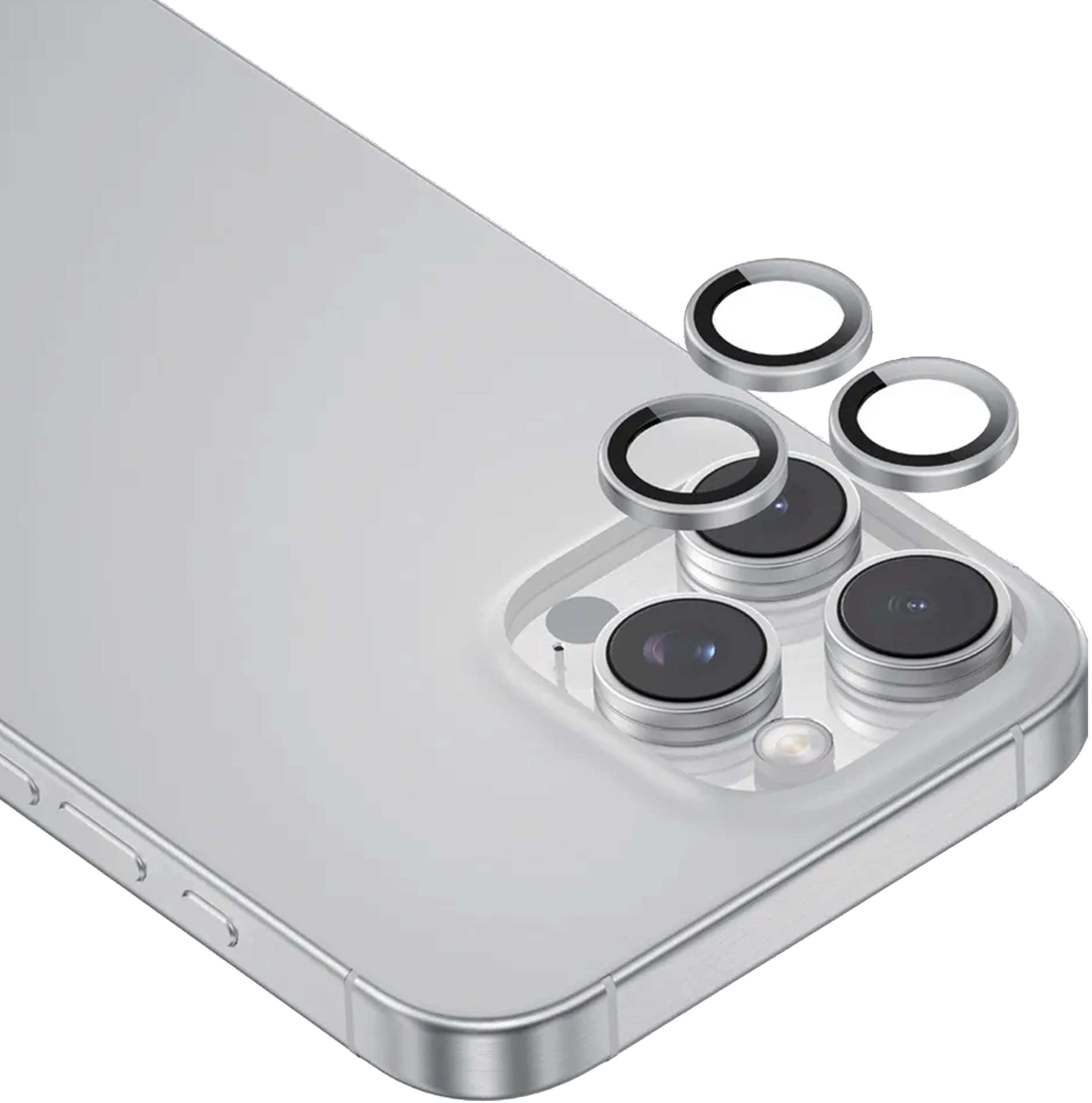 Защитное стекло для камеры  Green Lion HD Plus Camera Lens for iPhone 16 Pro/16 Pro Max - White Titanium