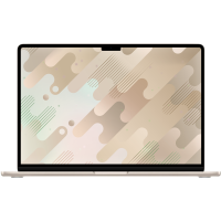 Ноутбук Apple MacBook Air 15" (M4, 10C CPU, 10C GPU, 2025) 16 ГБ, 512 ГБ SSD, Starlight MW1K3, английская раскладка