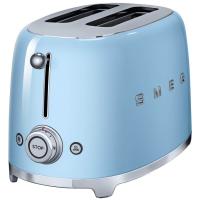 Тостер на 2 ломтика, Голубой Smeg TSF01PBEU