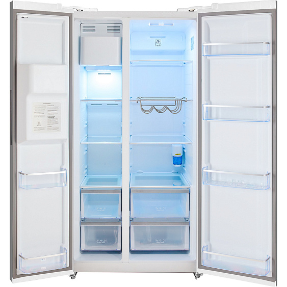 Холодильник HIBERG RFS-650DX NFGW inverter