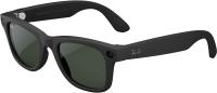 Ray-Ban Wayfarer (Gen 1) Матовый Чёрный с Прозрачно-Графитово-Зелеными Линзами