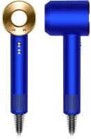 Фен Dyson Supersonic HD08 с кейсом, Blue/Gold
