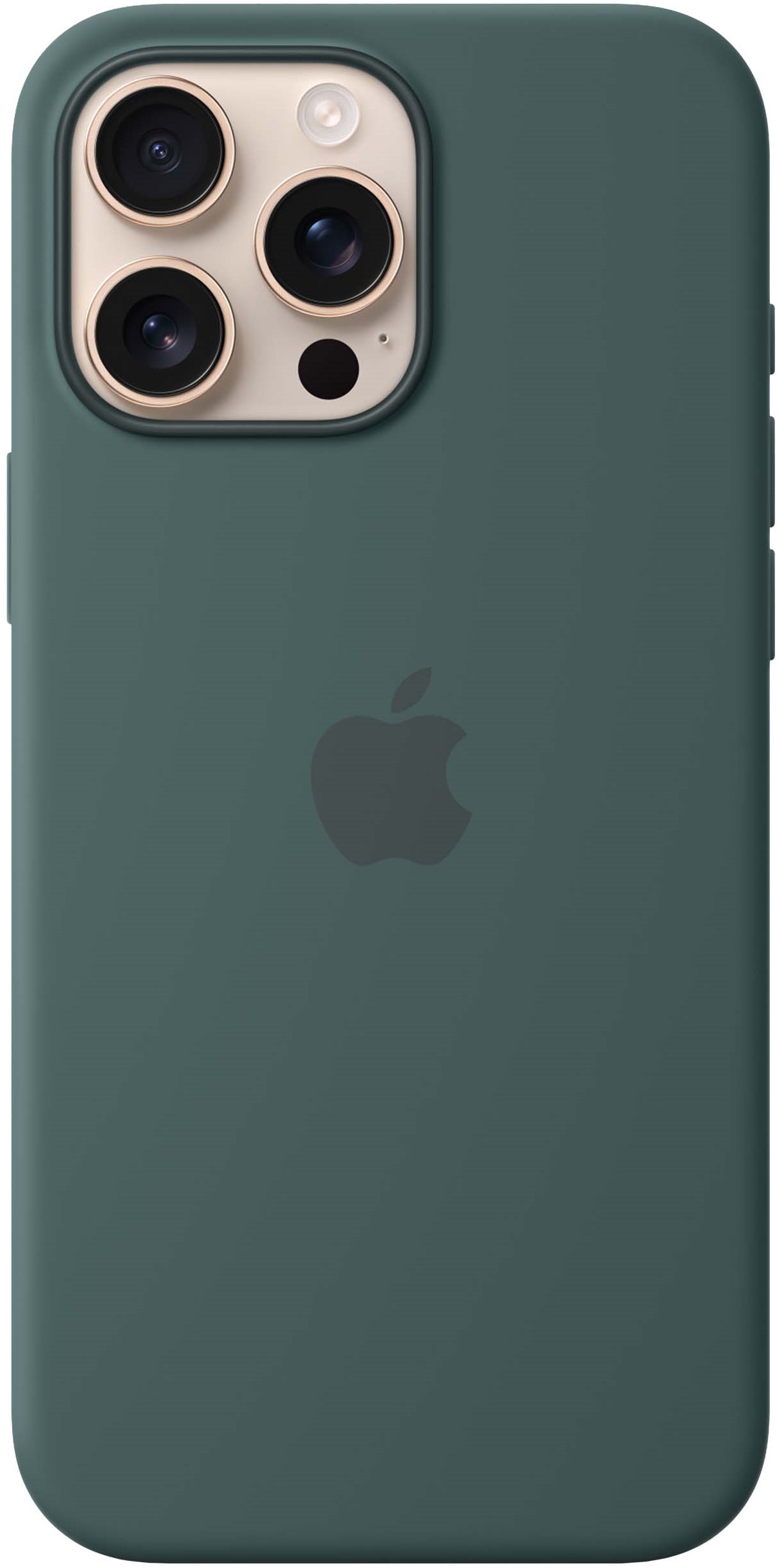 iPhone 16 Pro Max Silicone Case with MagSafe - Lake Green