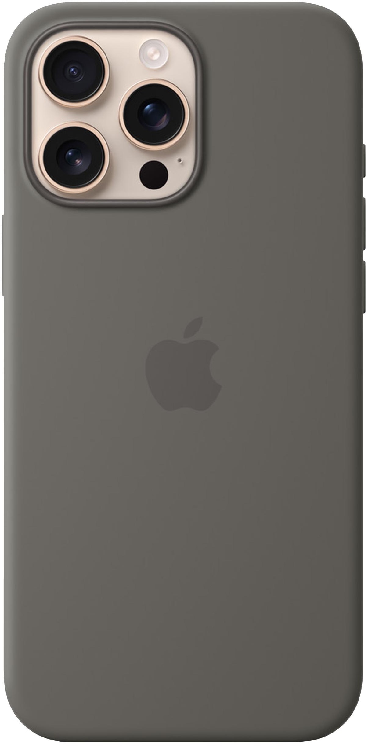 Apple iPhone 16 Pro Max  Silicone Case with MagSafe - Stone Gray