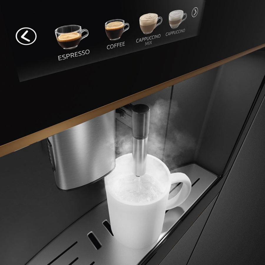 Встраиваемая кофемашина SMEG CMS4604NRRU черный