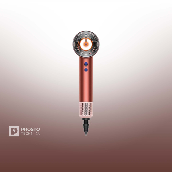 Фен Dyson Supersonic Nural HD16 (Strawberry Bronze/Blush Pink) с кейсом Наша Вилка