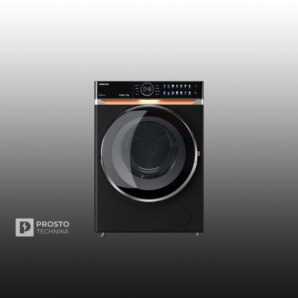 Стиральная машина c сушкой HIBERG i-DDQ10 - 10714 B