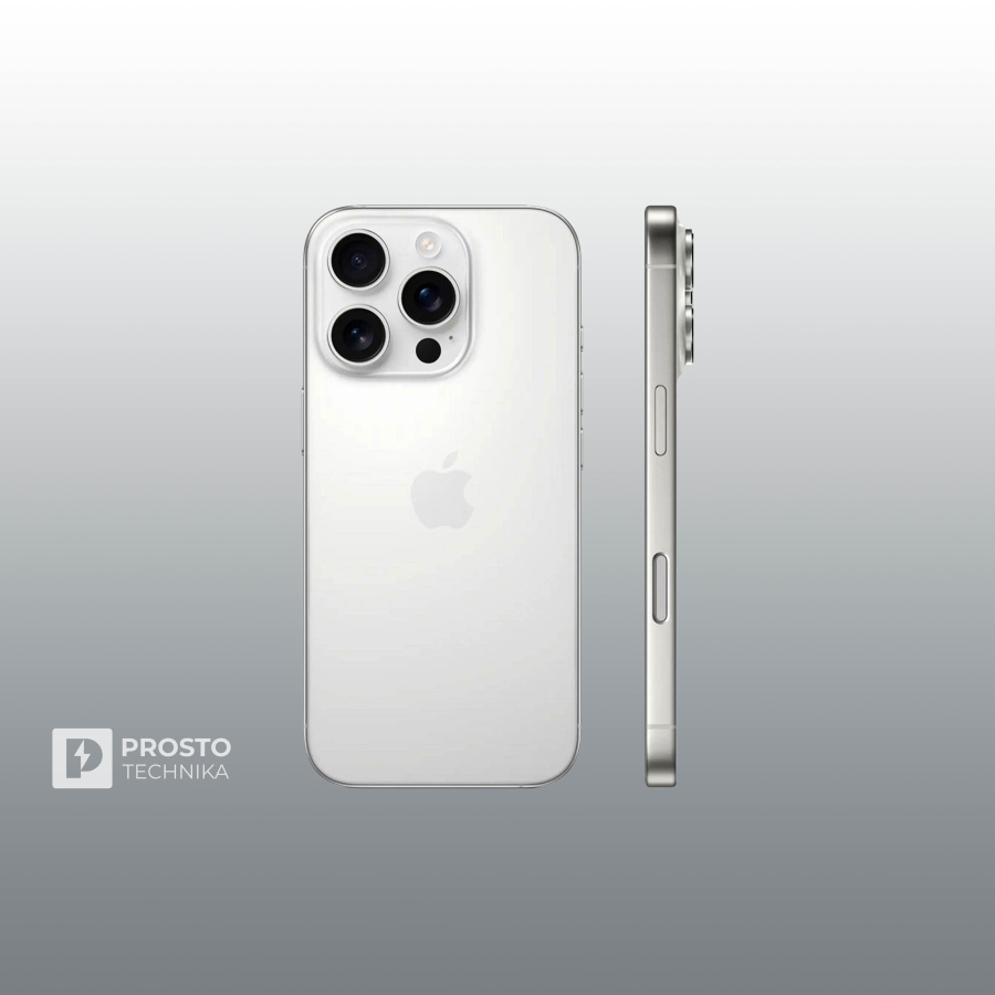 Смартфон Apple iPhone 16 Pro 128Gb Dual Sim White Titanium
