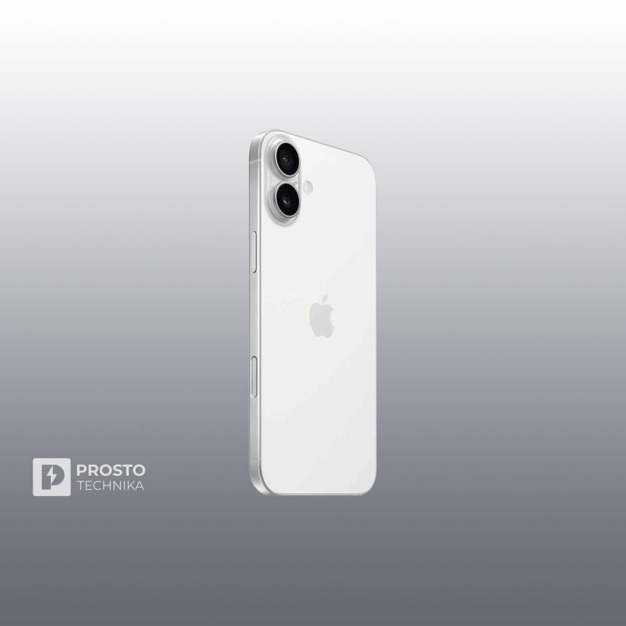 Смартфон Apple iPhone 16 128 ГБ, Dual: nano SIM + eSIM, белый