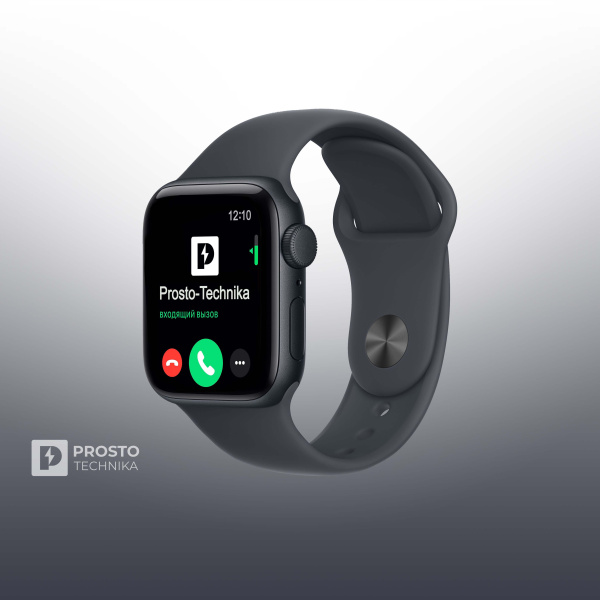 Apple Watch SE 3 40mm Midnight Sport Band Black M/L