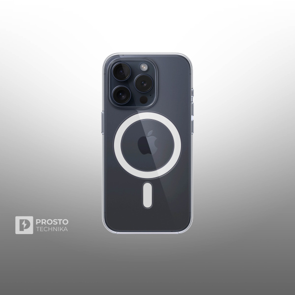 iPhone 15 Pro Clear Case with MagSafe
