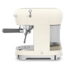Кофемашина-эспрессо SMEG ECF02CREU, кремовый, ретро / 1350 Вт
