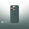 iPhone 16 Pro Silicone Case with MagSafe - Lake Green