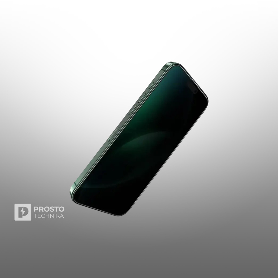 Защитное стекло  Green Lion 9H Steve Privacy Full Glass Screen Protector для iPhone 16 Pro - Black
