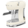 Кофемашина-эспрессо SMEG ECF02CREU, кремовый, ретро / 1350 Вт