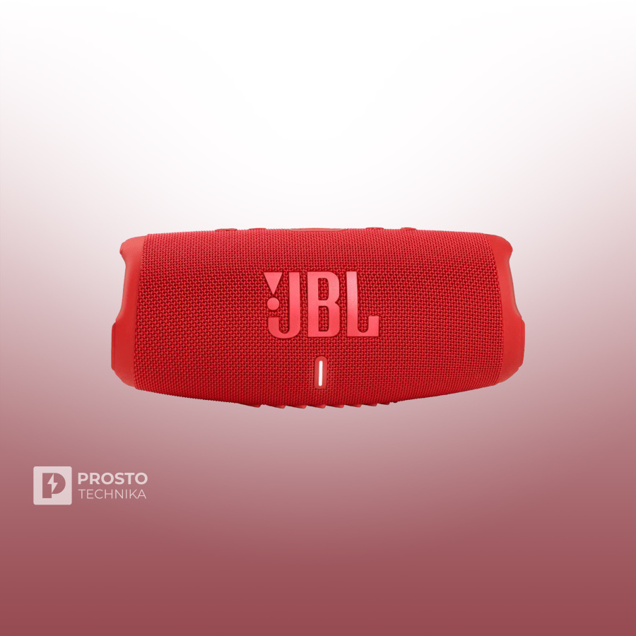 Портативная акустика JBL Charge 5, 40 Вт, красный