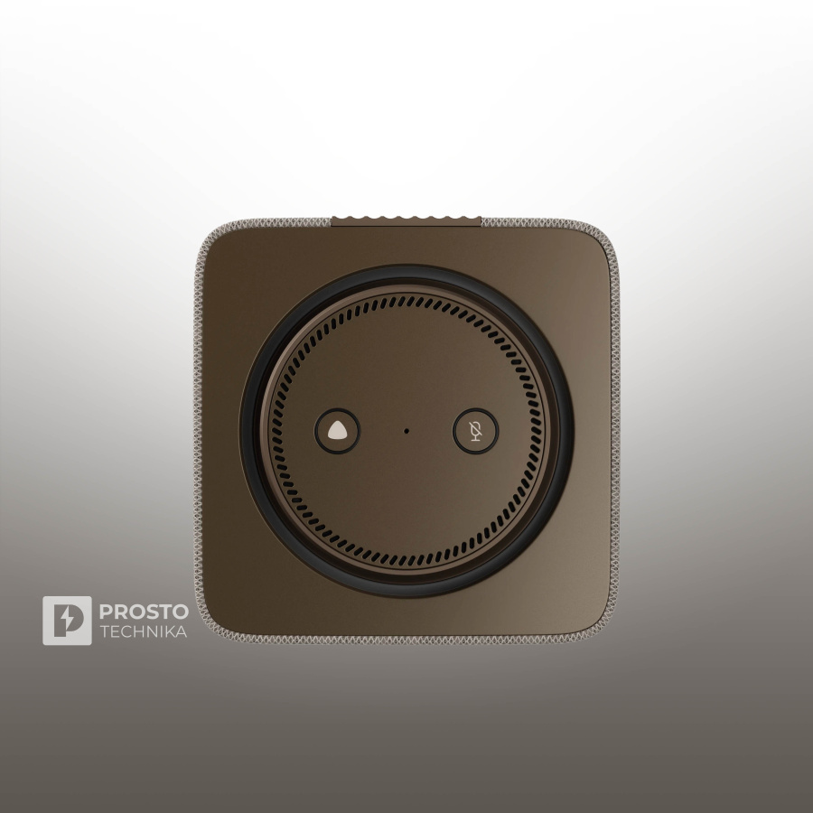 Умная колонка Яндекс Станция Макс c Алисой с Zigbee, бежевый