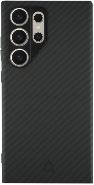 A-CASE Savar Aramid Carbon Case 600D Samsung S24 ULTRA - Черный