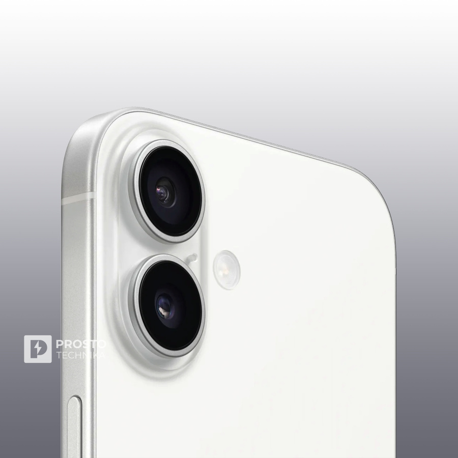 Смартфон Apple iPhone 16 128 ГБ, Dual: nano SIM + eSIM, белый