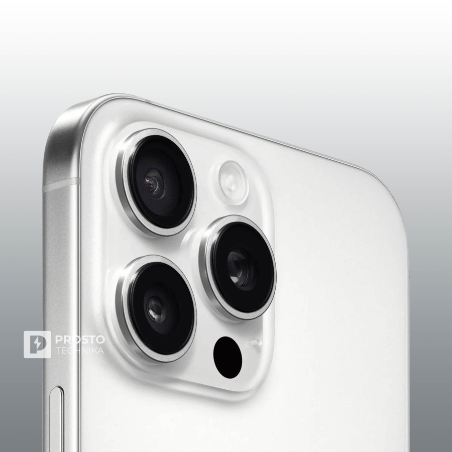 Смартфон Apple iPhone 16 Pro Max 512 ГБ, eSIM, White Titanium