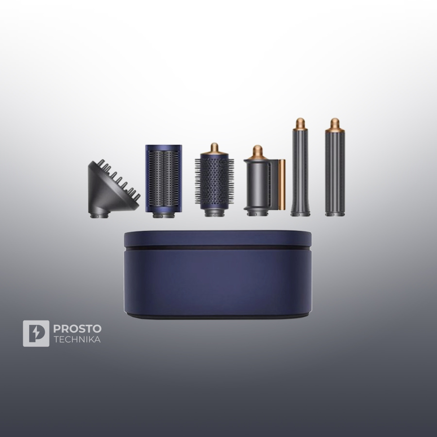 Фен-стайлер Dyson Airwrap Complete Long HS05, Prussian Blue/Bright Copper Diffuse Наша Вилка