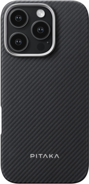 Чехол Pitaka Ultra Slim Case для iPhone 16 Pro - Black/GREY