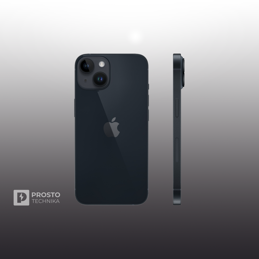 iPhone 14 128 ГБ темная ночь