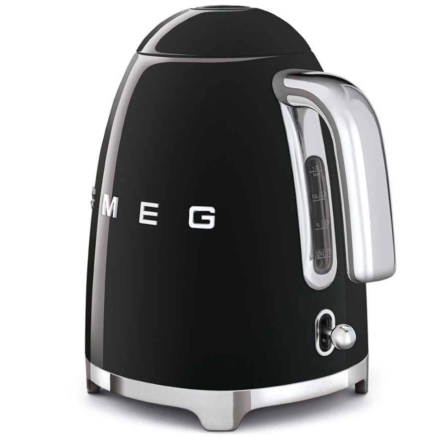 Чайник Smeg KLF03BLEU черный,  2400 Вт, 1.7л