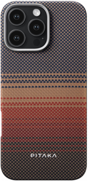 Чехол Pitaka Tactile Woven Ultra Slim Case  для iPhone 16 Pro Max - Sunset