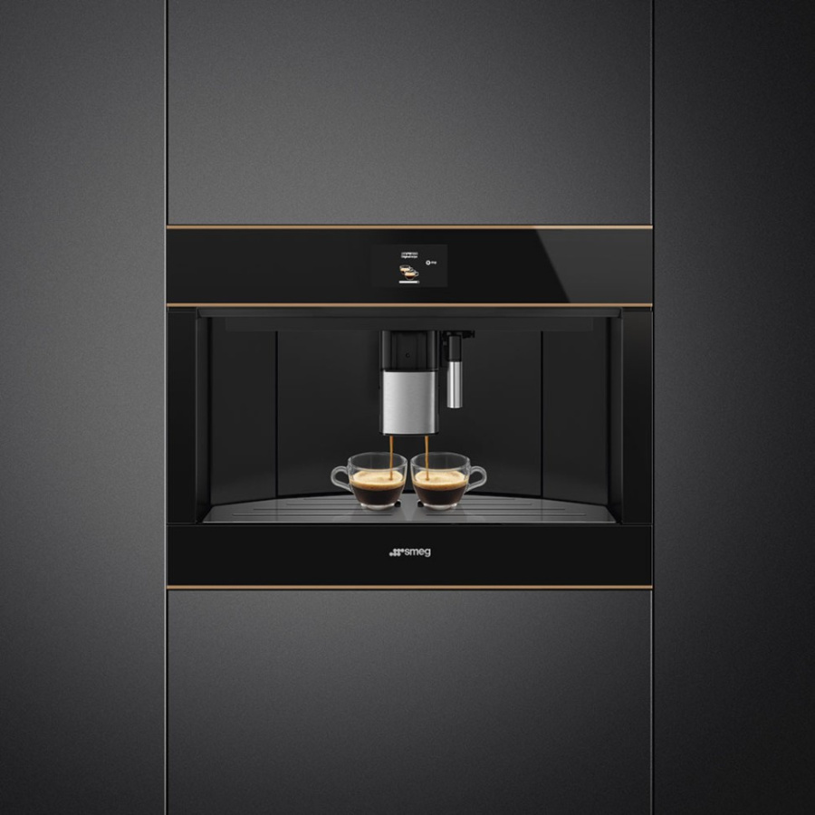 Встраиваемая кофемашина SMEG CMS4604NRRU черный