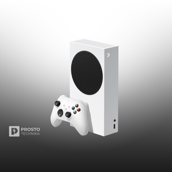Игровая приставка Microsoft Xbox Series S 512 ГБ SSD, белый черный