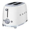 Тостер на 2 ломтика, Белый Smeg TSF01WHEU