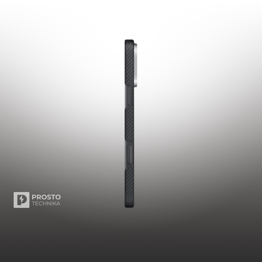 Чехол Pitaka Ultra Slim Case для iPhone 16 Pro - Black/GREY