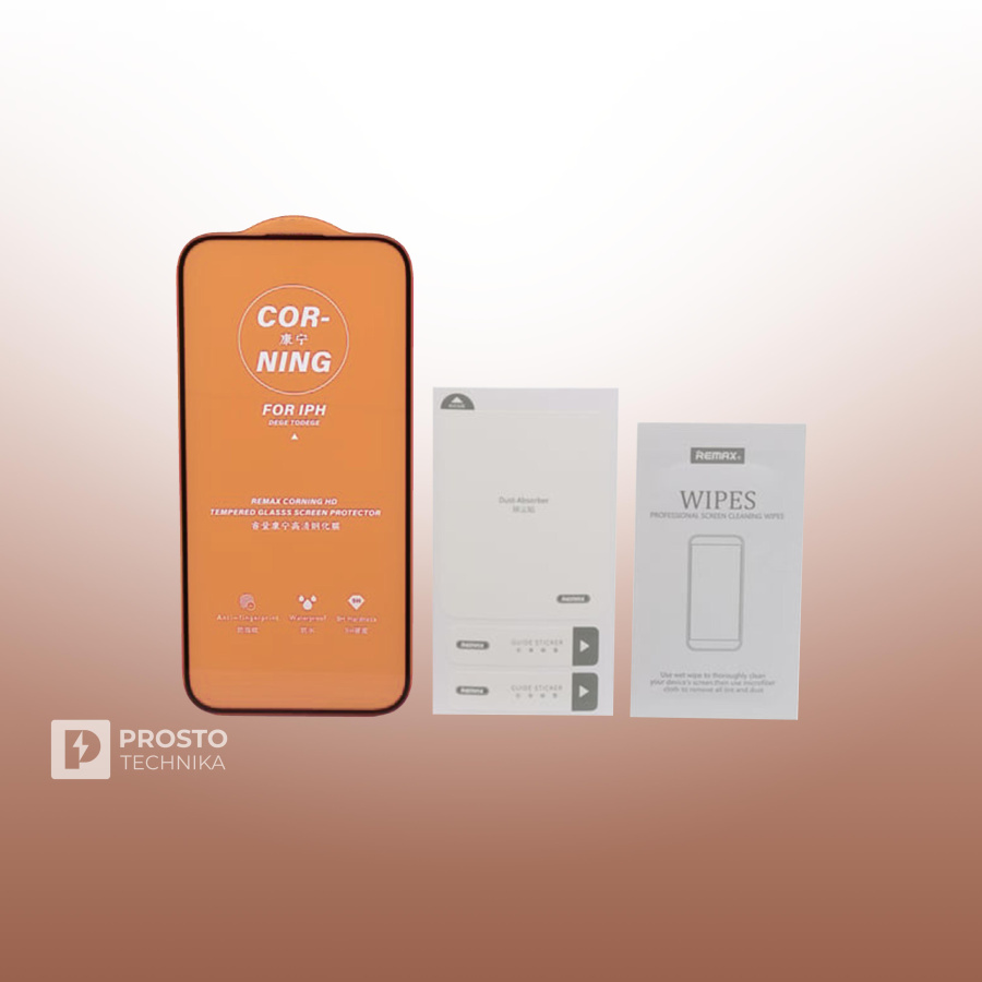 Супер прочное защитное стекло Remax для iPhone 15 GL-83