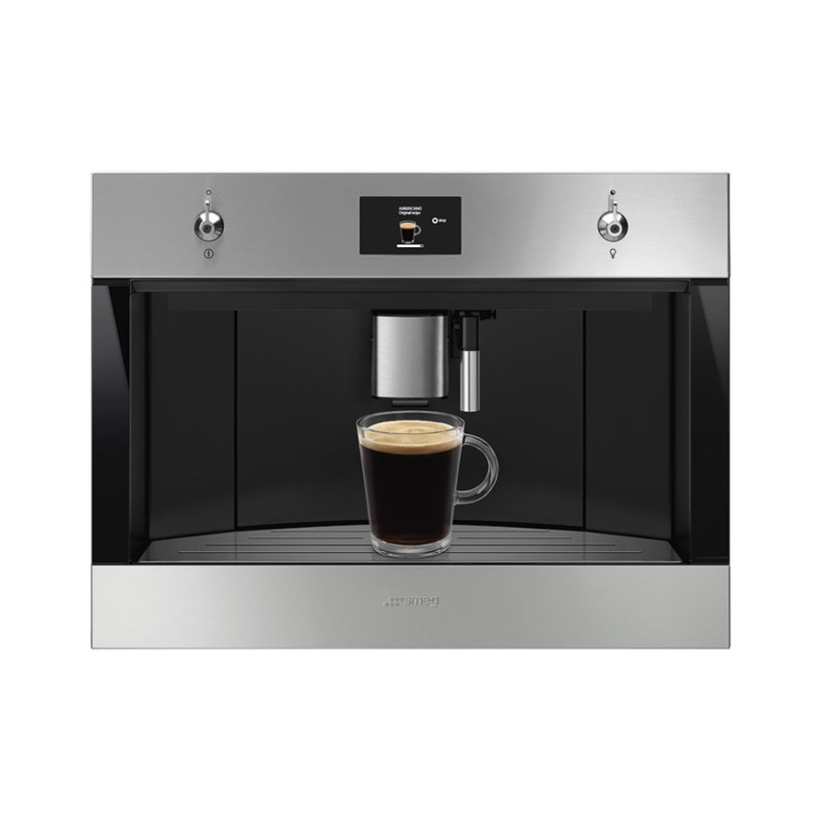 Встраиваемая кофемашина SMEG CMS4303XRU нержавеющая сталь