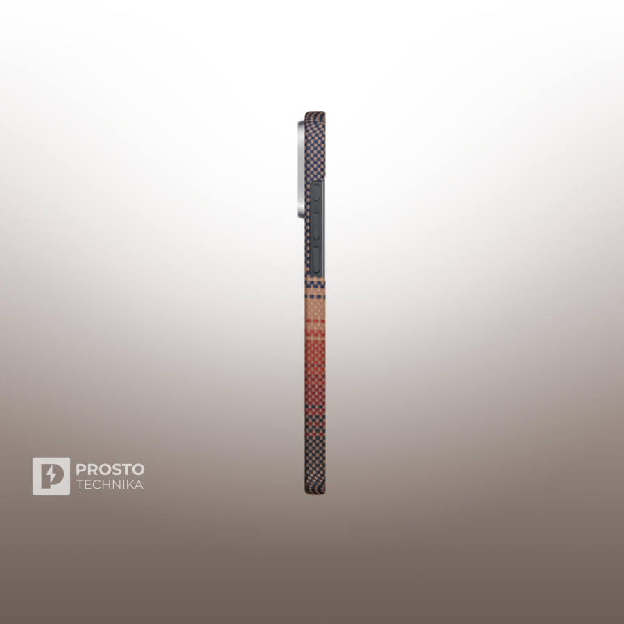 Чехол Pitaka Tactile Woven Ultra Slim Case  для iPhone 16 Pro Max - Sunset