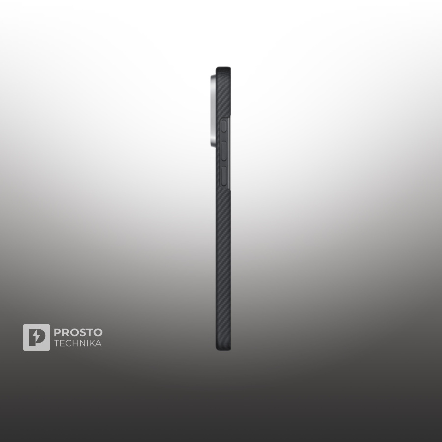 Чехол Pitaka Ultra Slim Case для iPhone 16 Pro - Black/GREY