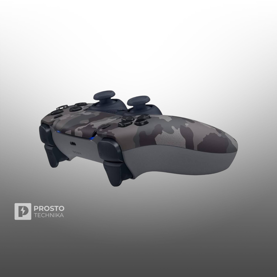 Геймпад Sony DualSense, серый камуфляж
