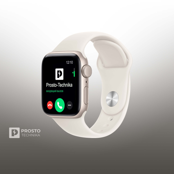 Apple Watch SE 3 40mm Starlight Sport Band Starlight, S/M