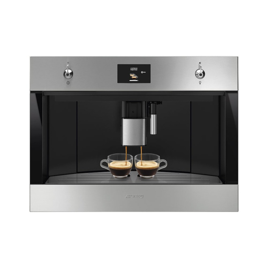 Встраиваемая кофемашина SMEG CMS4303XRU нержавеющая сталь
