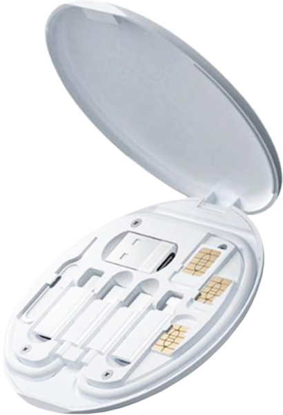 Многофункциональный набор переходников адаптеров Remax RC-190 60W белый